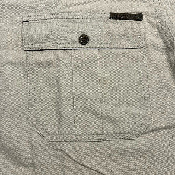 Magellan Men’s Medium Tan Button Down Men’s Pocket Shirt‎ - Picture 5 of 14